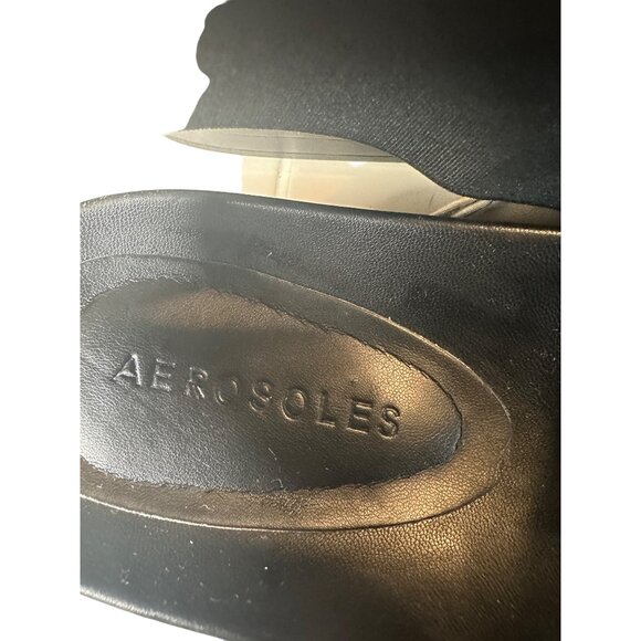 Aerosoles Taupe Khaki Two Strap Sandals‎ Women's Size 10M Suzzie - Picture 8 of 8